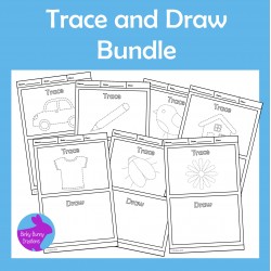 Trace and Draw Fine Motor Skills Activities Bundle